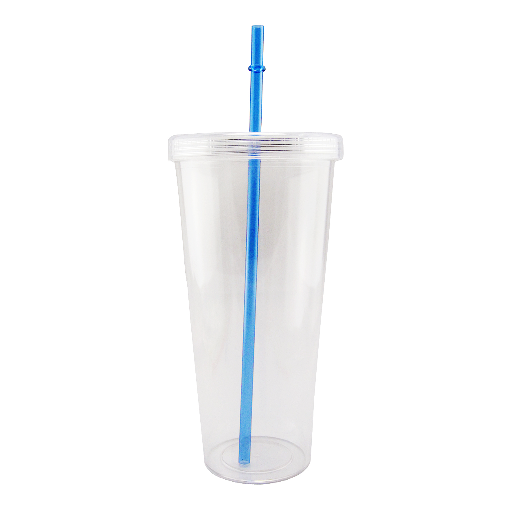 23oz Plastic Mug with Straw