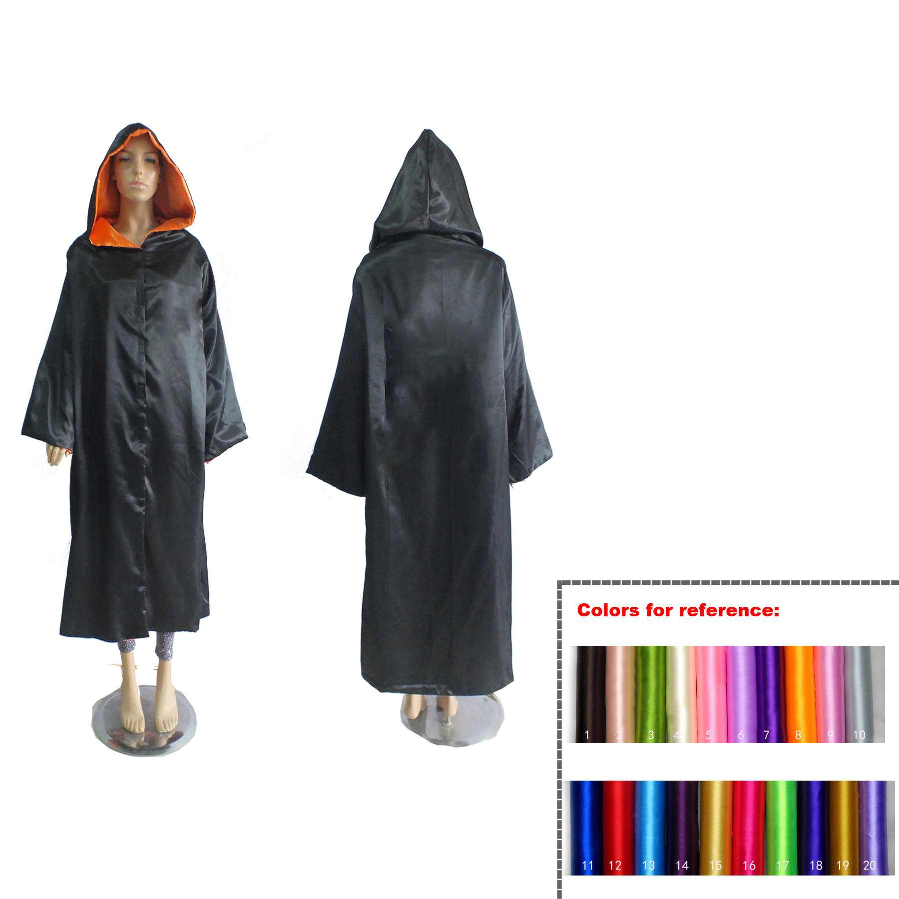 Double layer Adult Cape with Velcro closure