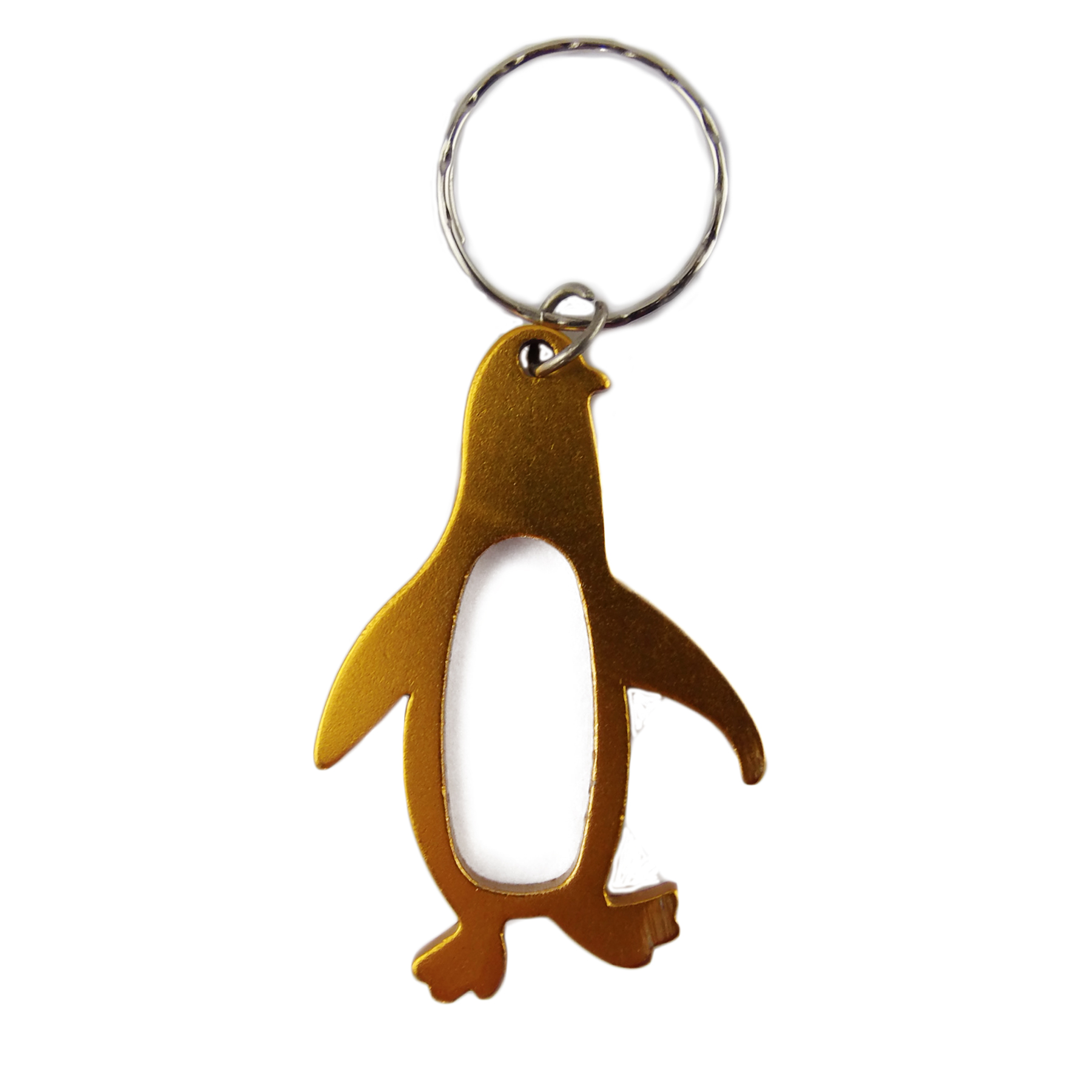Penguin Shaped Bottle Opener Key Chain