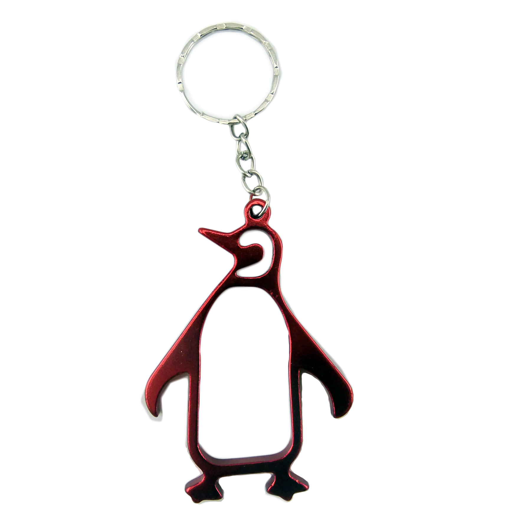 Penguin Shaped Bottle Opener Key Chain