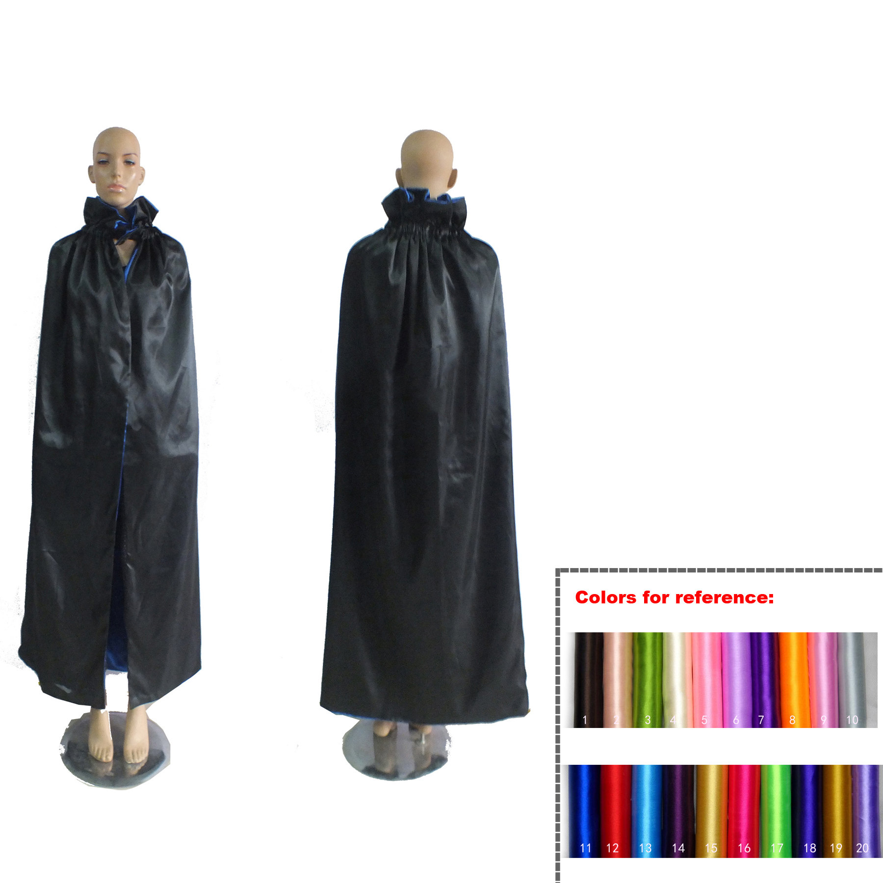 Double layer Adult Cape with Velcro closure